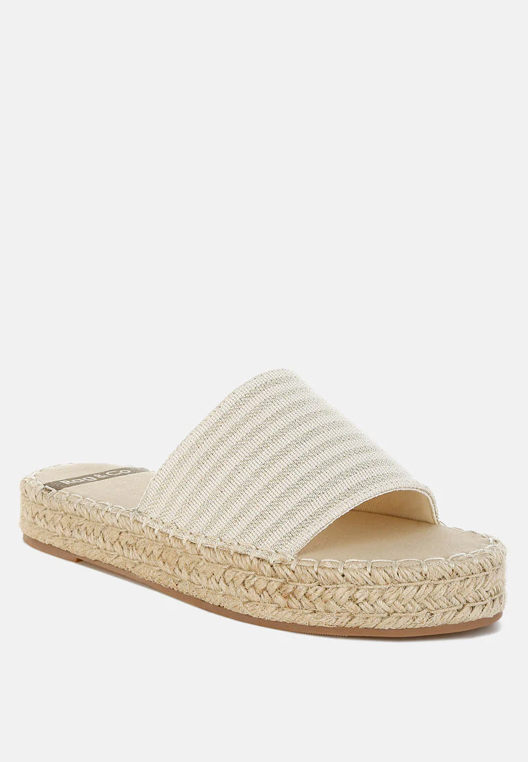 Akara Canvas Espadrille Flatforms - Image 2