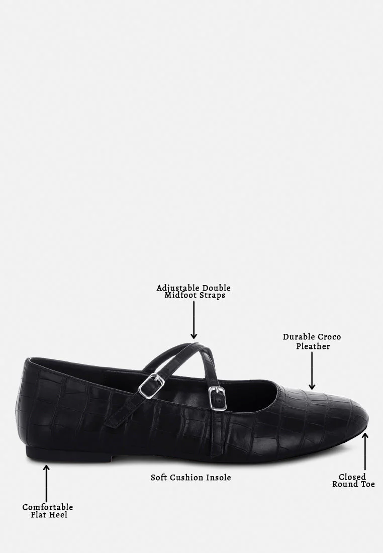 Chirola Mary Jane Ballet Flats - Image 8