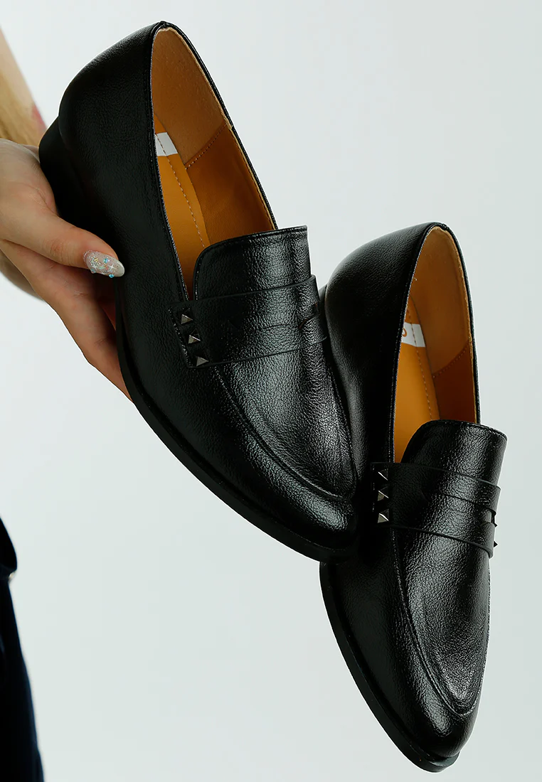 Durance Studded Genuine Suede Loafers - Image 14