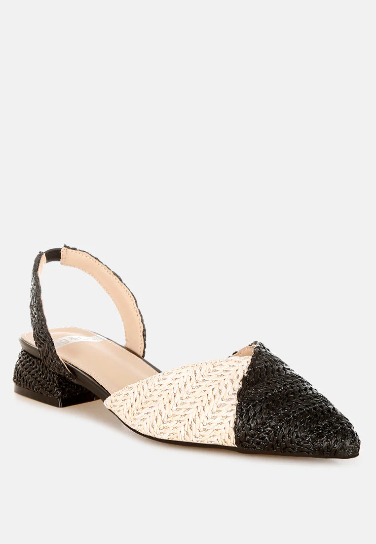 Kinjay Pointy Toe Slingback Sandals - Image 10