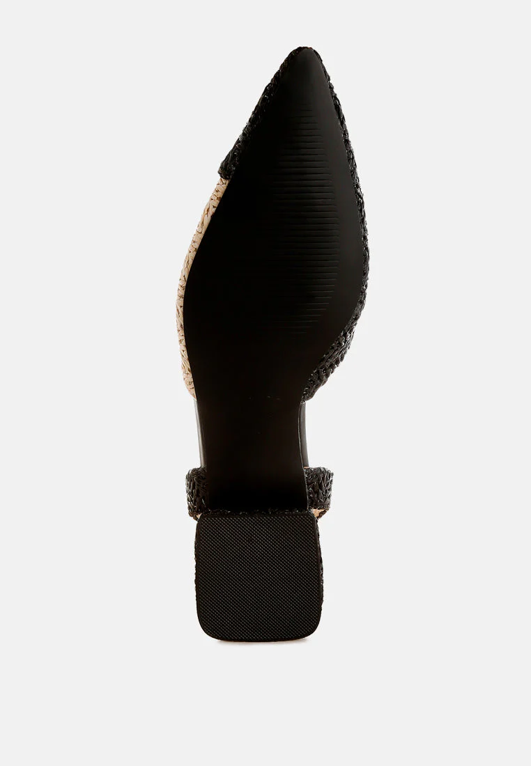 Kinjay Pointy Toe Slingback Sandals - Image 13