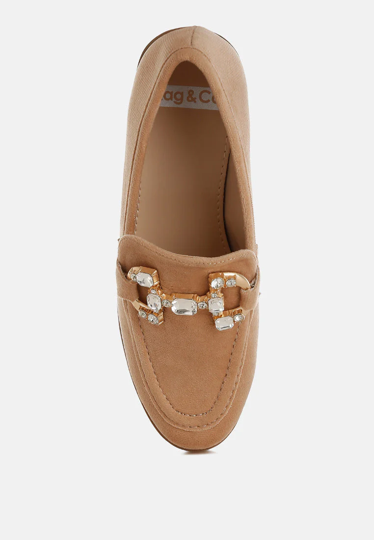 Maestro Diamante Embellished Horsebit Loafers - Image 4