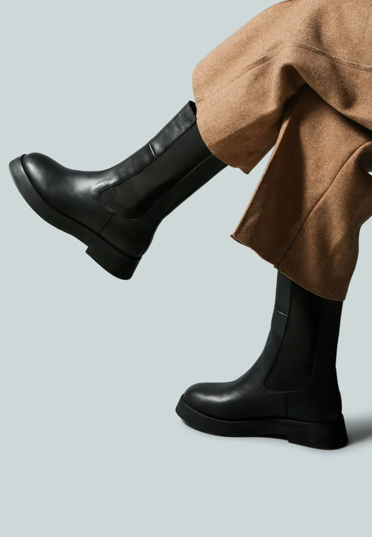 MILLER Chelsea Classic Black Boot - Image 5