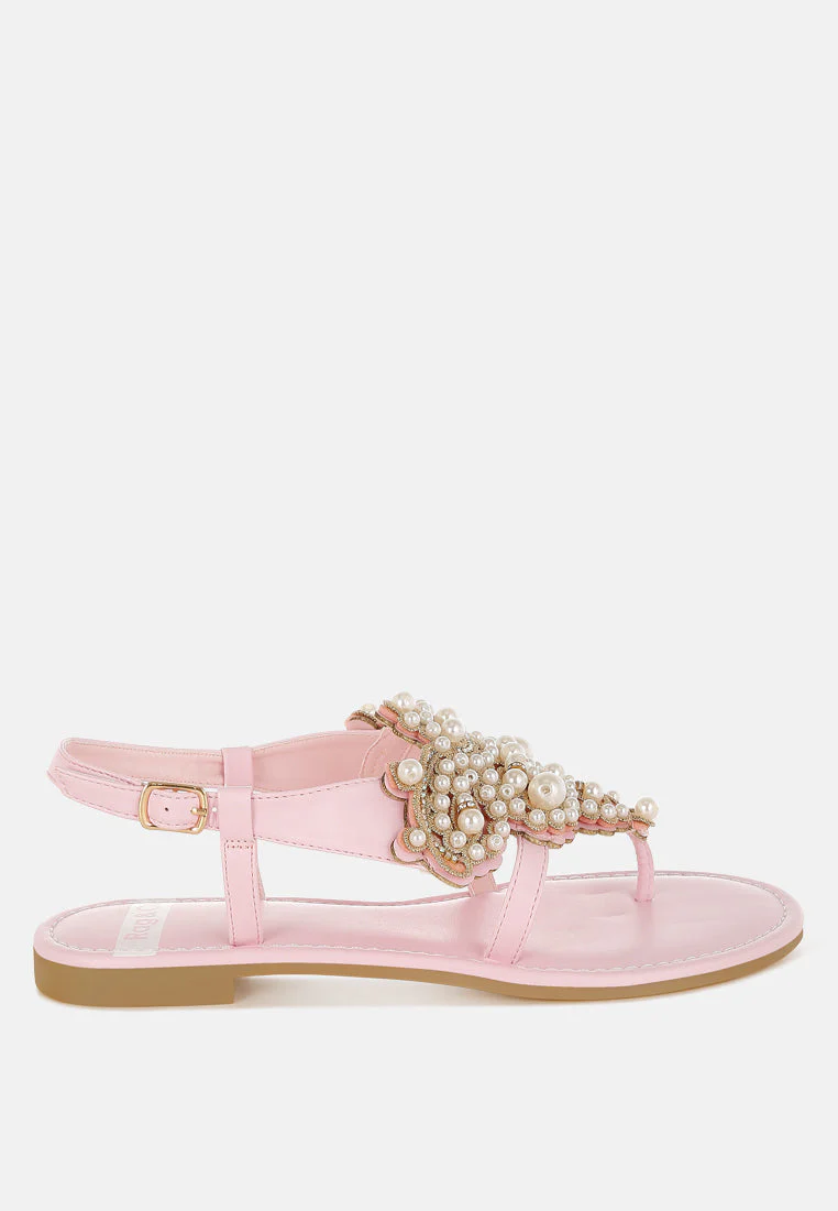 Nayasa Pn Buckle Pearls Flats - Image 7