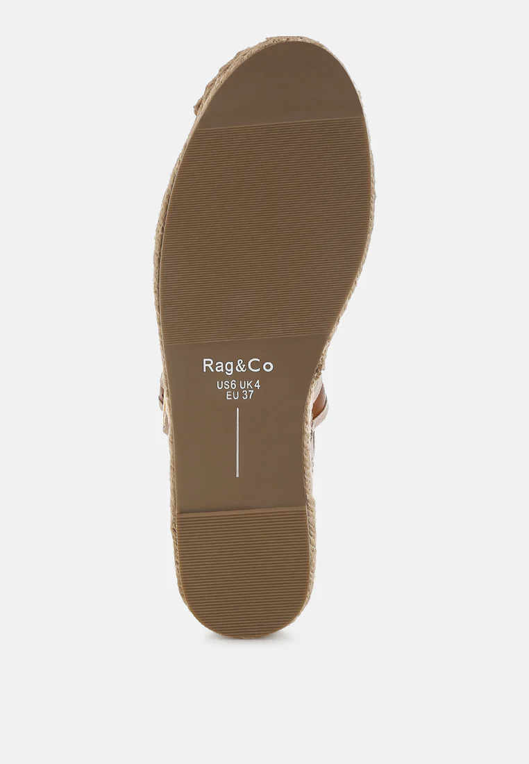 Ostac Genuine Leather Mary Jane Espradrilles - Image 11