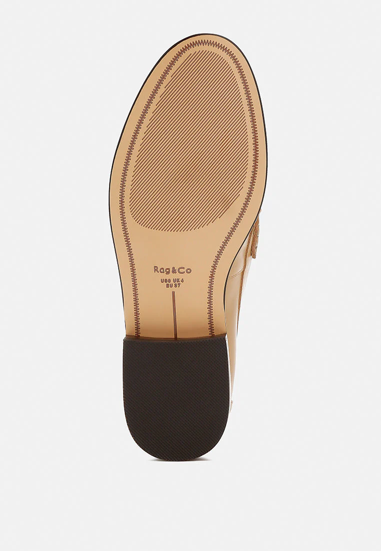 Plavia Genuine Leather Loafers - Image 6