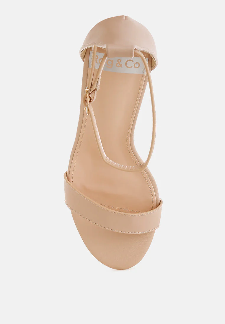 Pobora Genuine Leather Slim Wedge Heel Sandals - Image 5