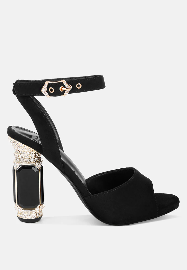 Raome Jewel Heel Sandals