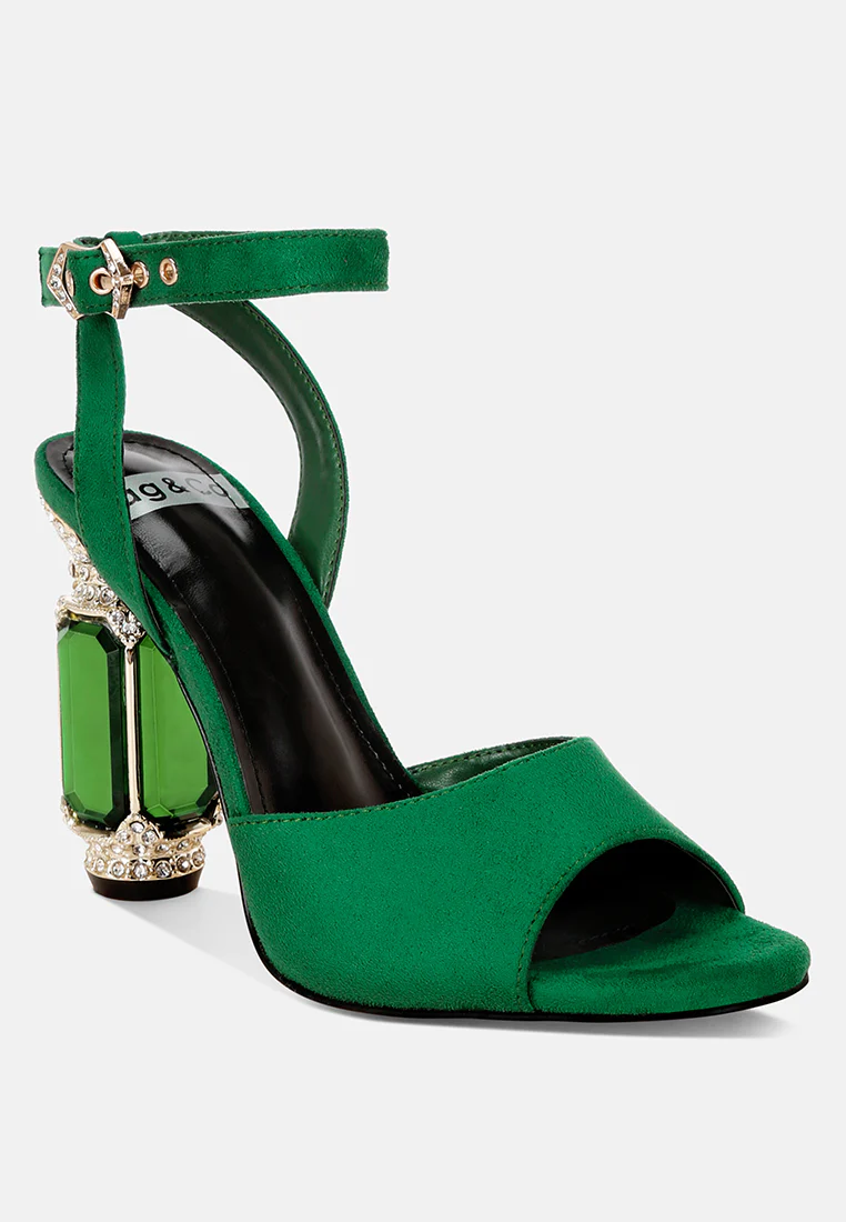 Raome Jewel Heel Sandals - Image 9