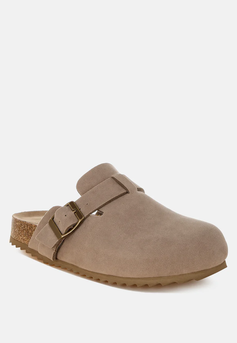 Ratiha Buckle Accent Slip-On Footbed Mules - Image 9