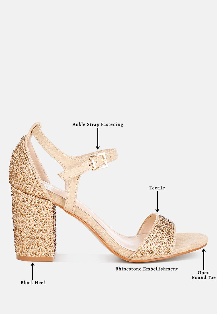 Navoli Rhinestones Embellished Sandals - Image 15