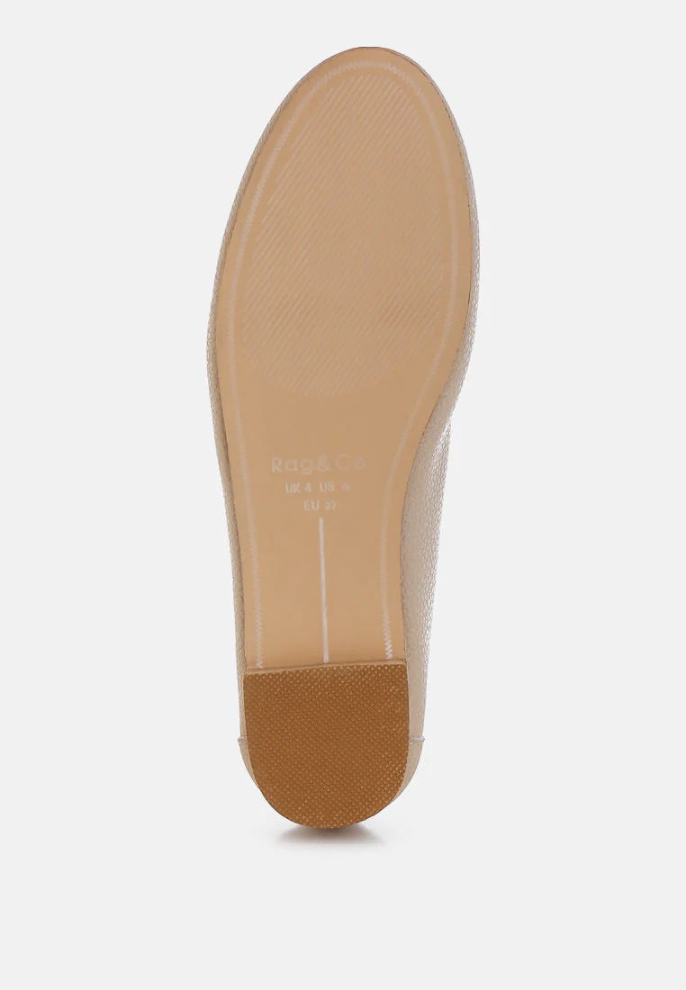 Taranis Monochromatic Horsebit Real Leather Loafers - Image 10