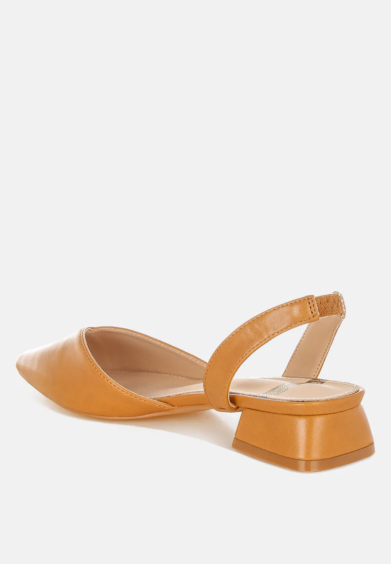 Tijay Soft Real Leather Slingback Sandals - Image 10