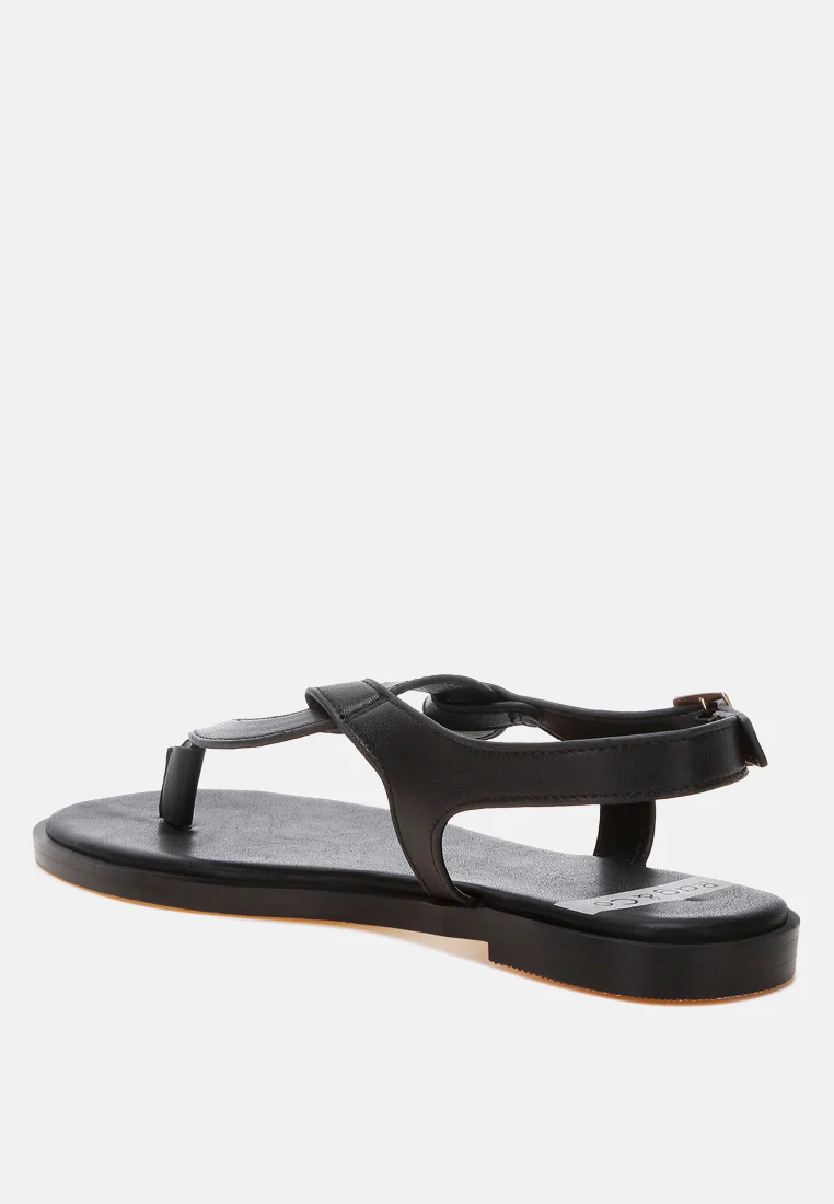 Torad Thong Toe Cut-Out Flats - Image 10